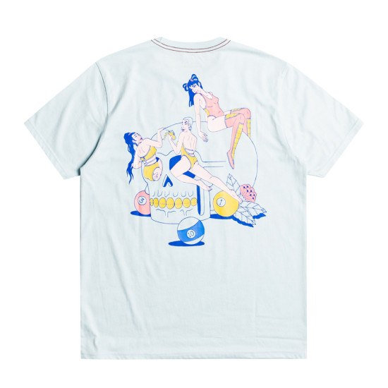 RVCA Ανδρική κοντομάνικη μπλούζα Skull Club-Short Sleeve T-Shirt For Men